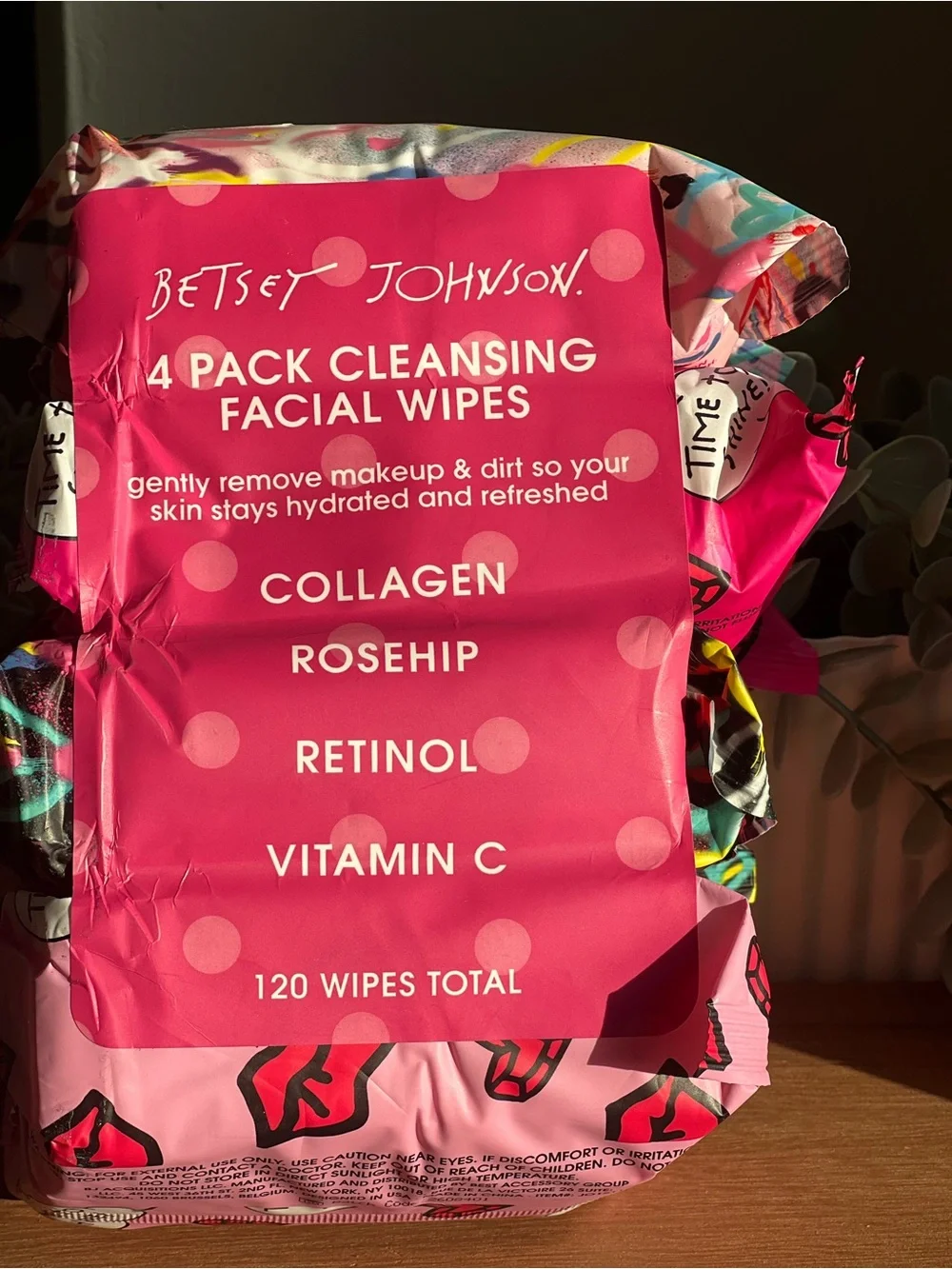 Betsey Johnson Facial Wipes